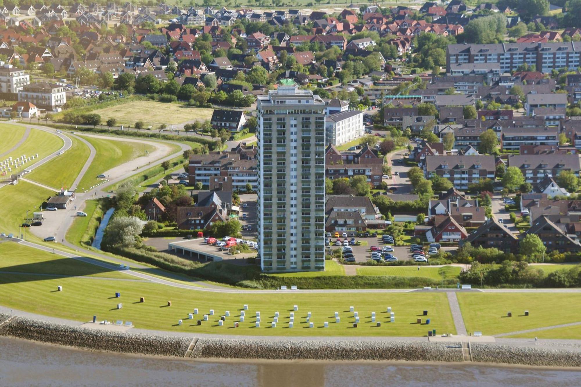 Buesumer Hochhaus Meerblick 9 Bagian luar foto